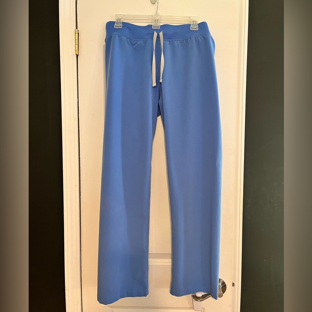 Figs Livingston Scrub Pants- Ceil Blue